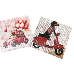 Valentines Day Magnet Bundle handcrafted